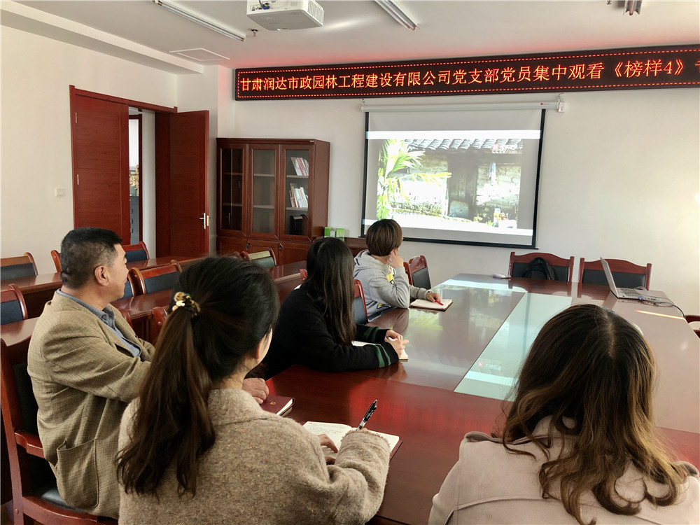 潤(rùn)達(dá)公司 2019年10月22日 潤(rùn)達(dá)公司黨支部集中觀看《榜樣4》專(zhuān)題節(jié)目 002.jpg